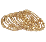 Radiant Golden Wrap Bracelet