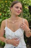 Fia Link Pearl Necklace
