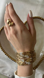 Bianca Gold Wrap Bracelet