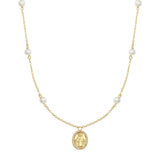 Dainty Miraculous Medal Necklace