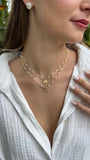 Pearl Scapular Necklce
