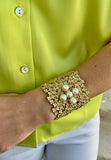 Contessa Cross Cuff Bracelet