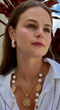 Freshwater Pearl Hoop Earrings