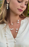 Solitaire Pearl Necklace