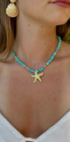 Starfish Turquoise Necklace