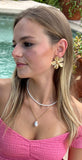 Stephania Flower Earrings