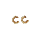 Freshwater Pearl Hoop Earrings