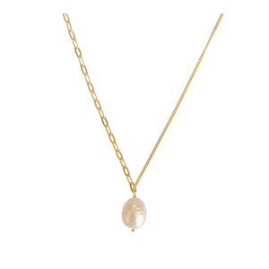 Abby Pearl Drop Necklace