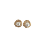 Rose Pearl Earring
