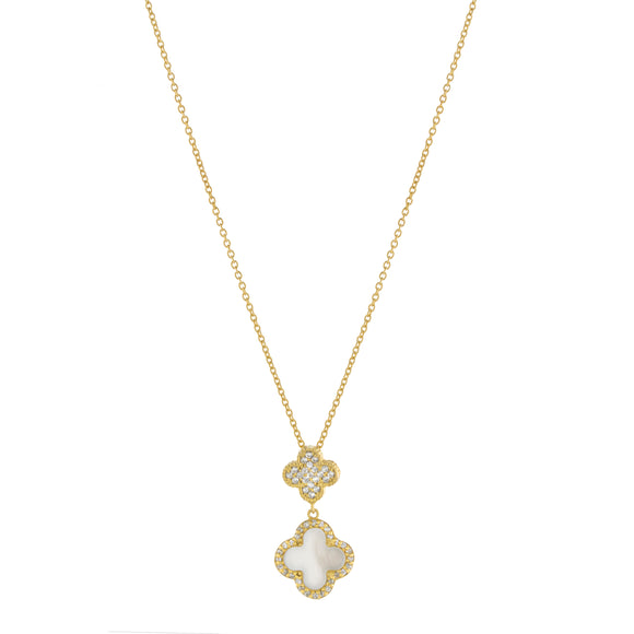 Clover Duo Necklace