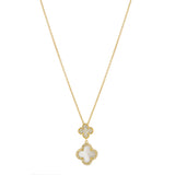 Clover Duo Necklace
