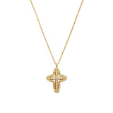 Dainty Filigree Cross Necklace