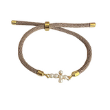 Rope Cord Cross Bracelet