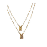 Pearl Scapular Necklce