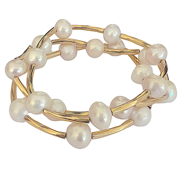 Freshwater Pearl Bracelet Set