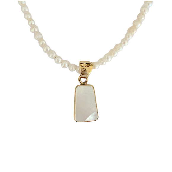 Pearl Gem Necklace