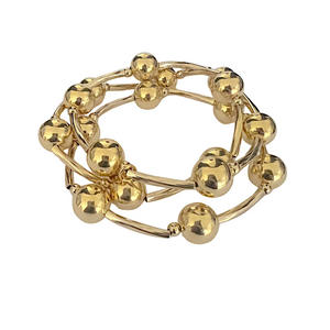 Gold Bracelet Set