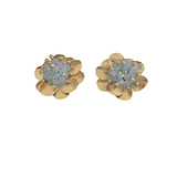 Azure Flower Earrings