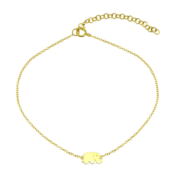 Elephant Ankle Bracelet