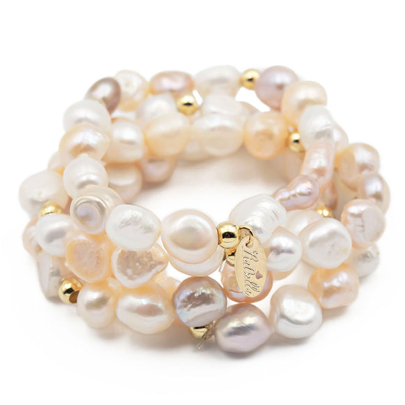 Blush Pearl Bracelet Set