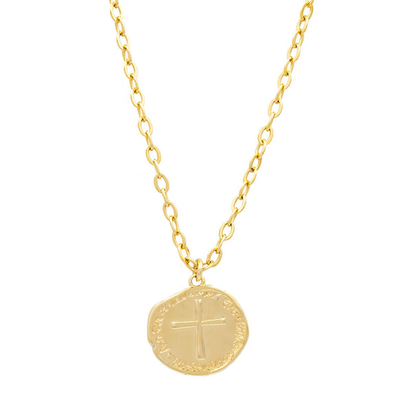 Windsor Cross And Coin Pendant Necklace | CoolSprings Galleria